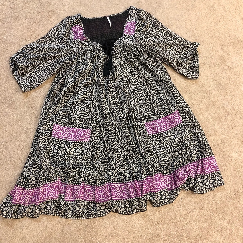 Free People Boho Swing Dress